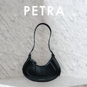 Charles & Keith Petra Curved Shoulder Bag